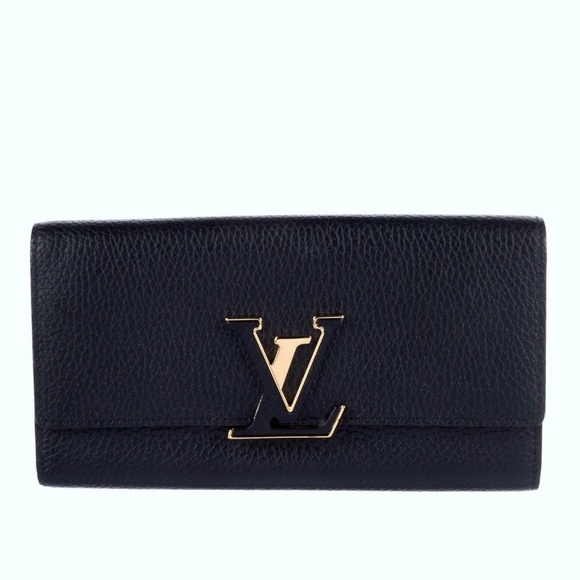 Louis Vuitton Taurillon Noir Capucines Wallet - Picture 12 of 14